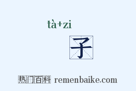 搨子是什么意思的图片